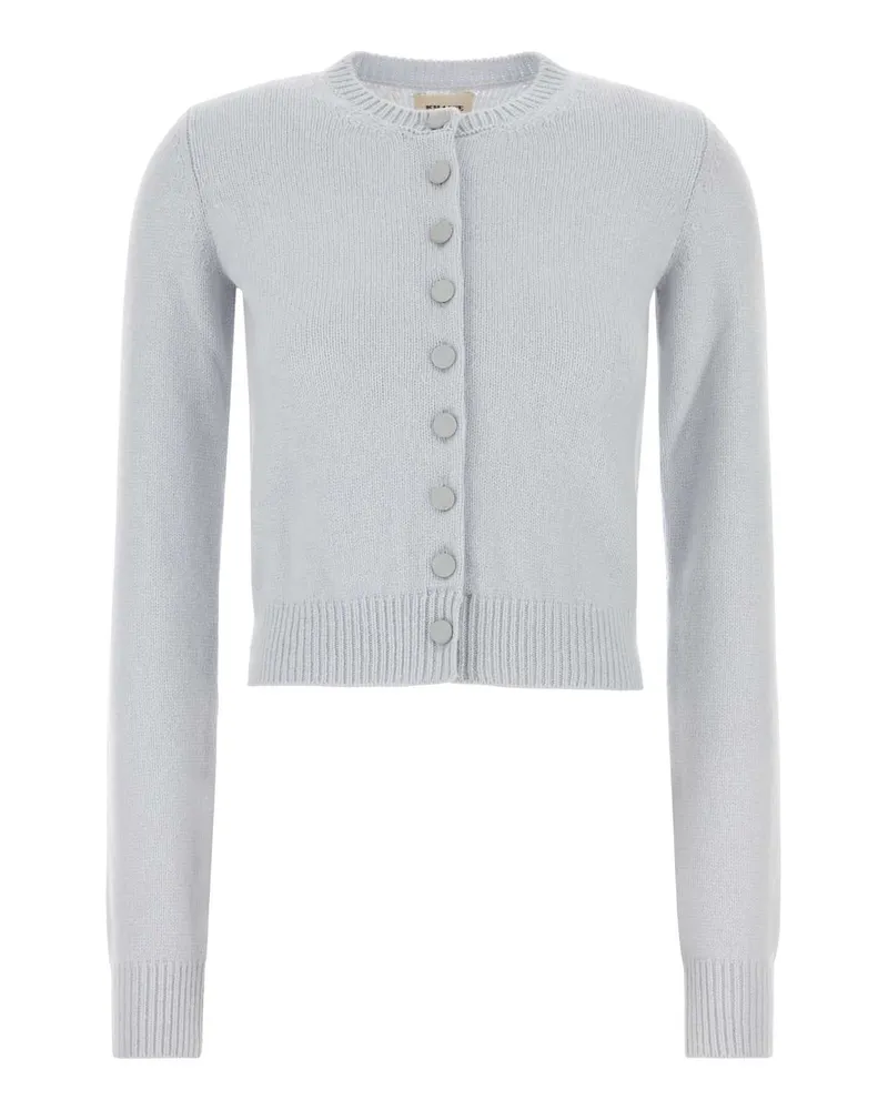 KHAITE Women's Cardigan Blue Cashmere Blue