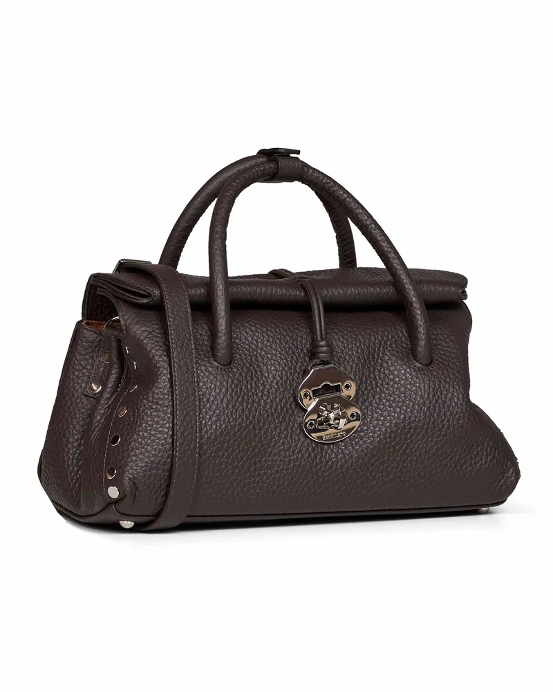 Zanellato Dotta Top Handle Bag — Brown Brown