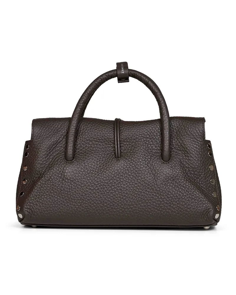 Zanellato Dotta Top Handle Bag — Brown Brown