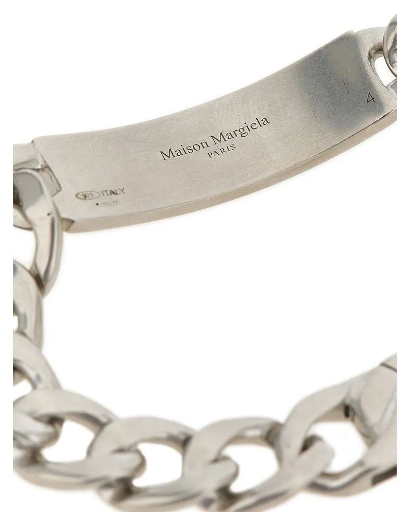 Maison Margiela Men's Silver Bracelet Silver