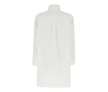 Crepe Oversize Blouse — White
