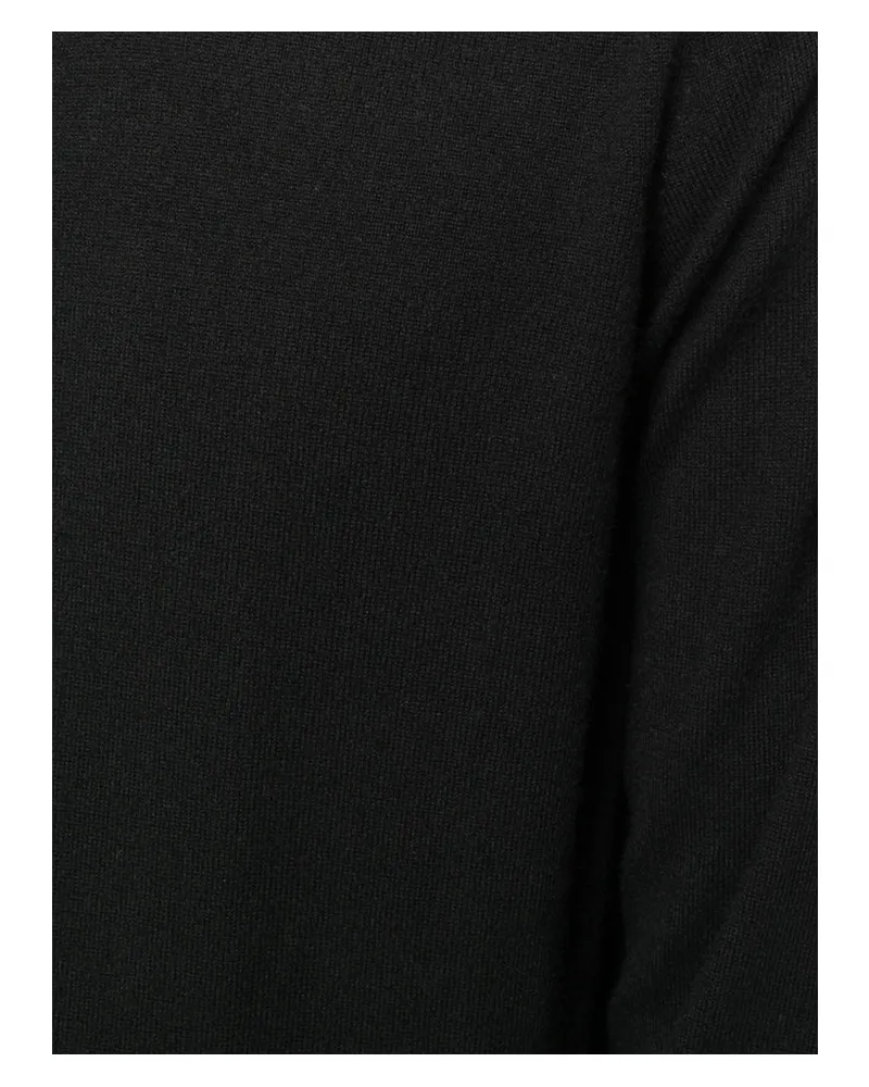 Brunello Cucinelli Men's Cashmere Crew-Neck Sweater Black Jumpers Black