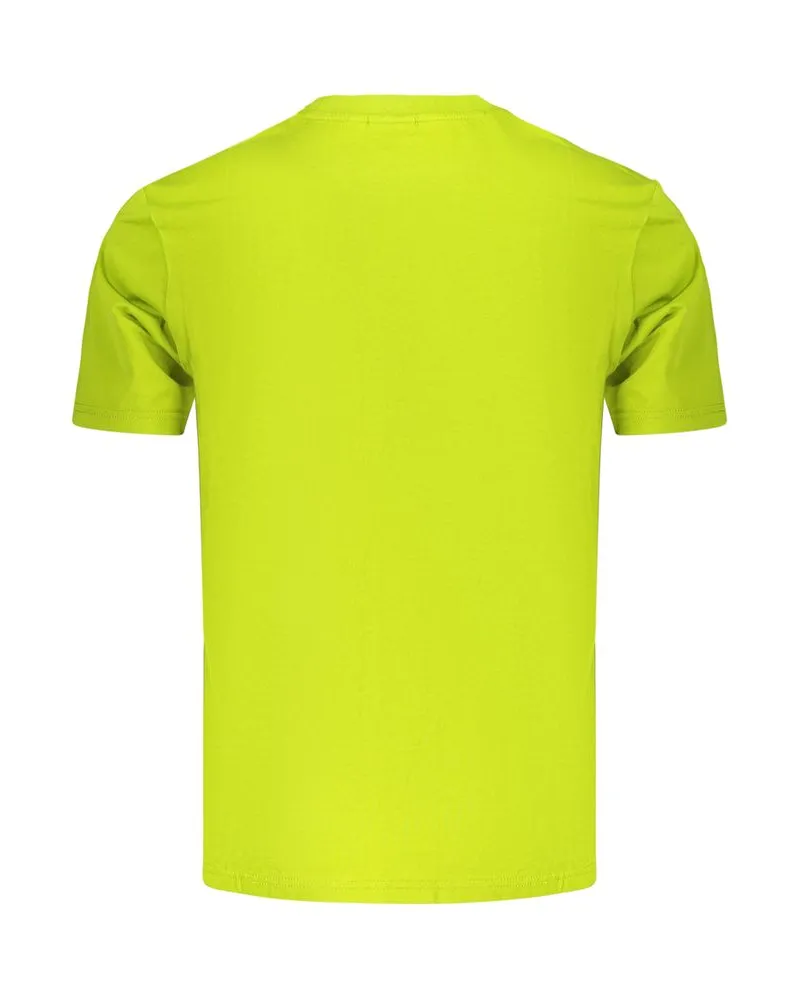 Napapijri Logo-Print Cotton T-Shirt — Green Green