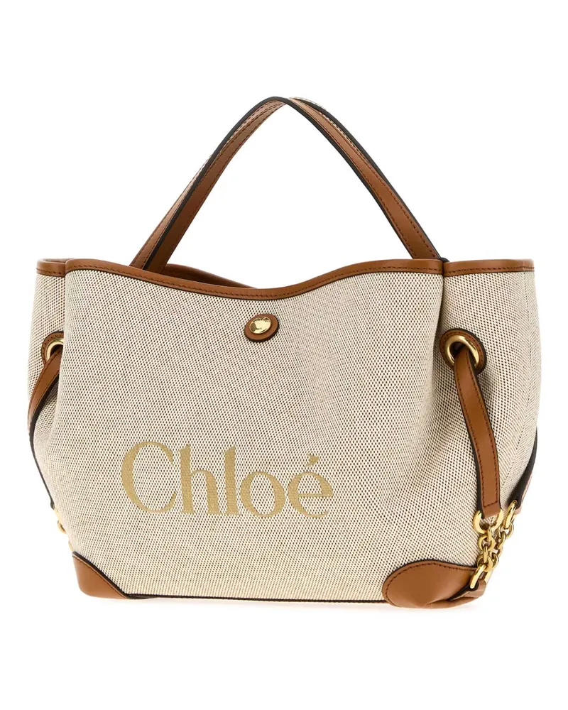 Chloé Clover Shoulder Bag — Brown Brown