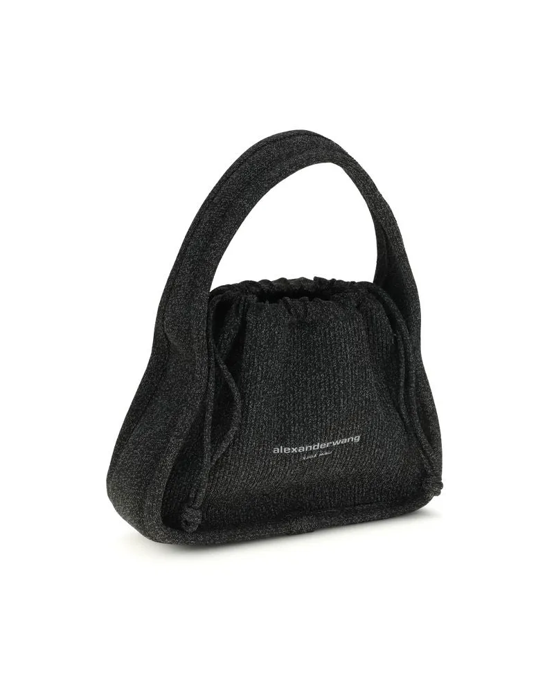 Alexander Wang Women's Ryan Shoulder Bag Black Polyester Nylon Black
