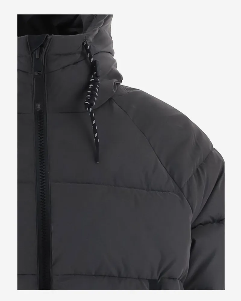 OUTHERE Padded Nylon Down Jacket — Grey Grey