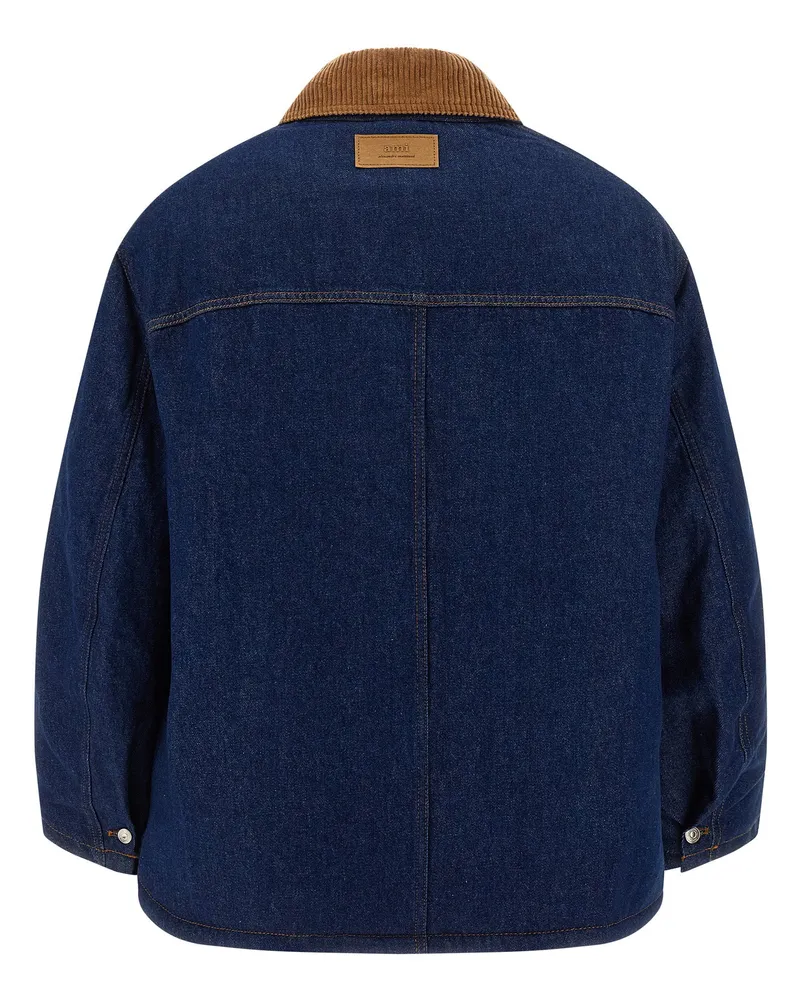 AMI Paris Jacket — Navy Navy