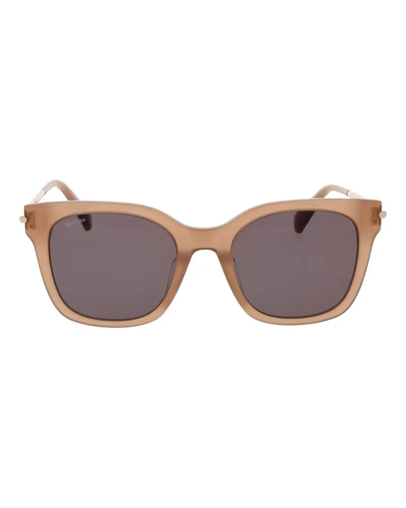 Max Mara Women's Beige Acetate Sunglasses Beige