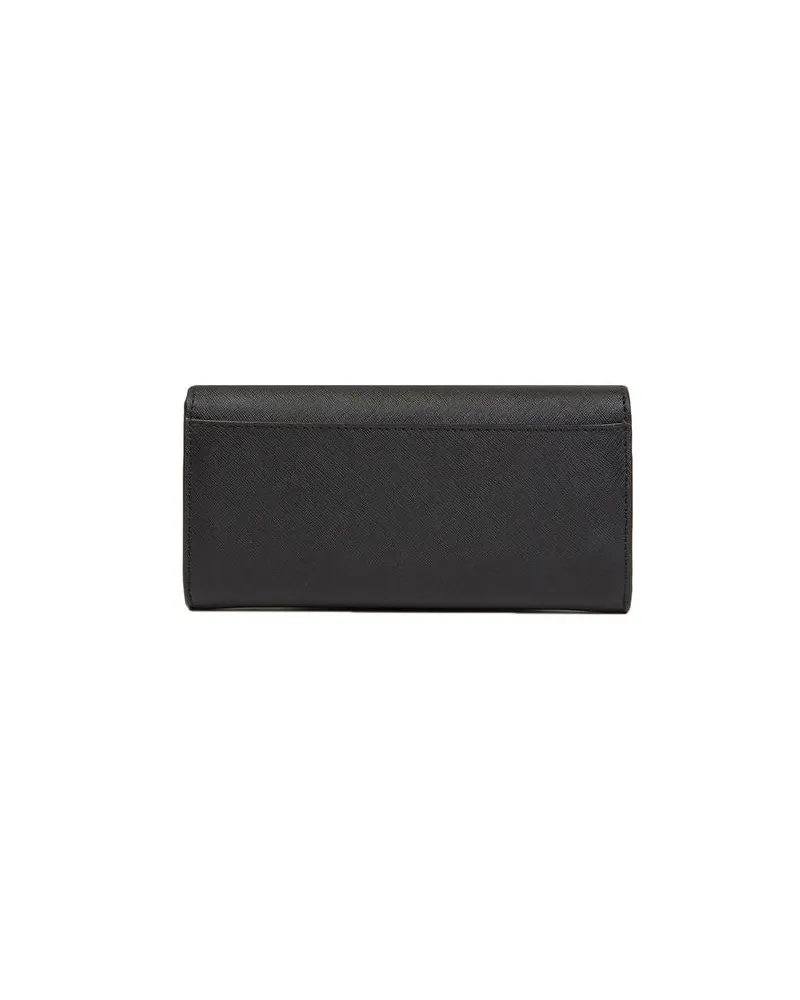 Michael Kors Women's Wallet Black Leather Bags Black