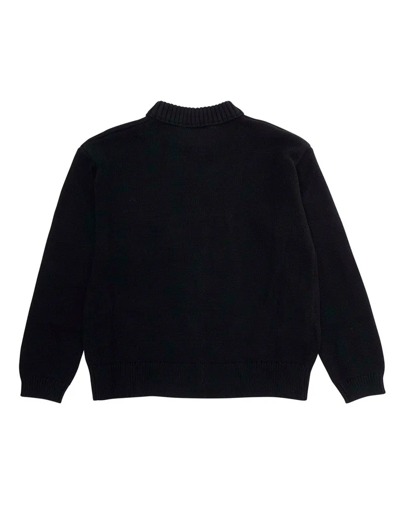 Marni Boys' Crew Neck Sweater Black Cotton Tops Top Black