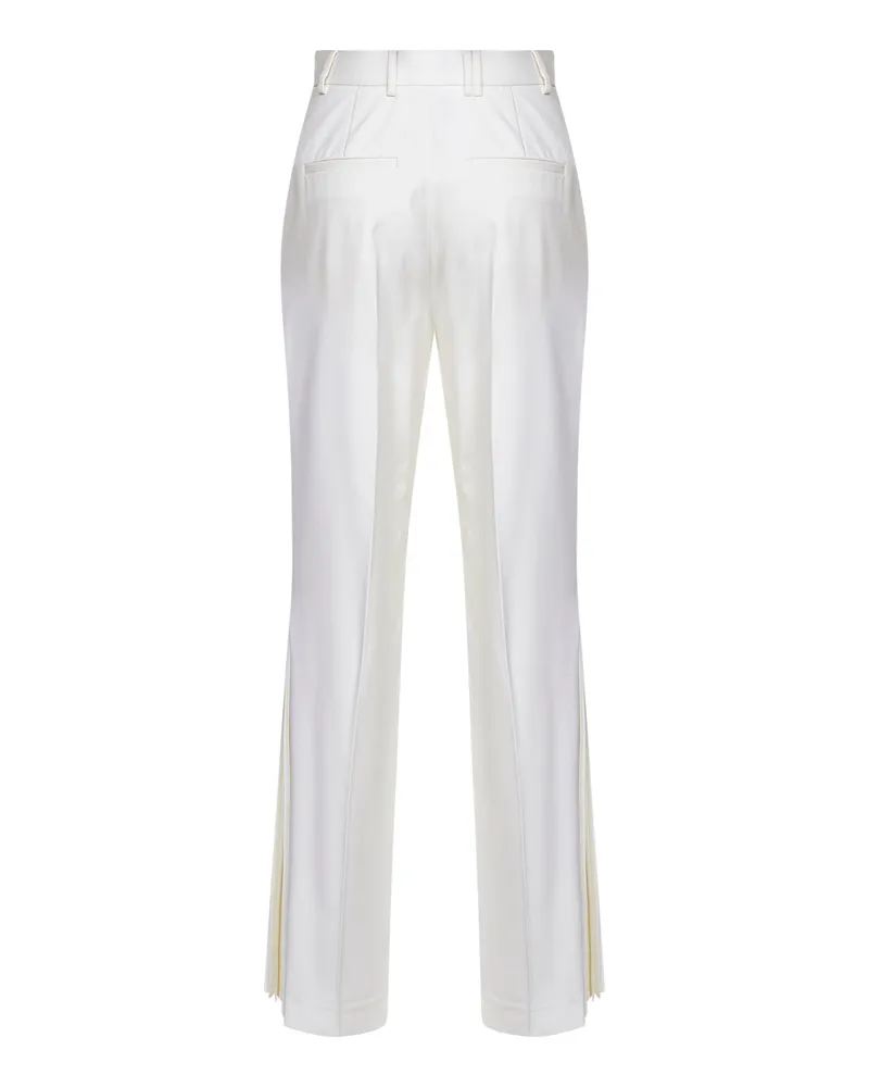 Giuseppe di Morabito Women's Flared Trousers Virgin Wool - White White
