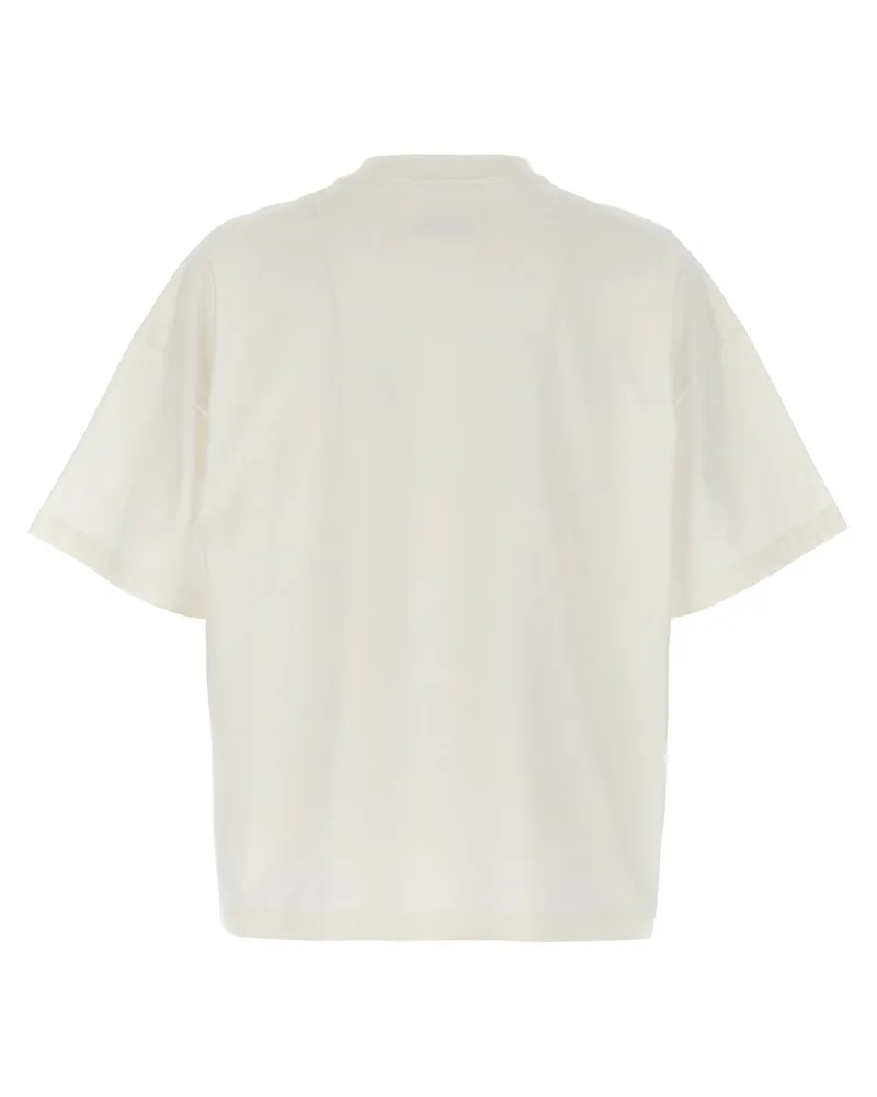 Jil Sander Logo Print T-Shirt — Cream Cream