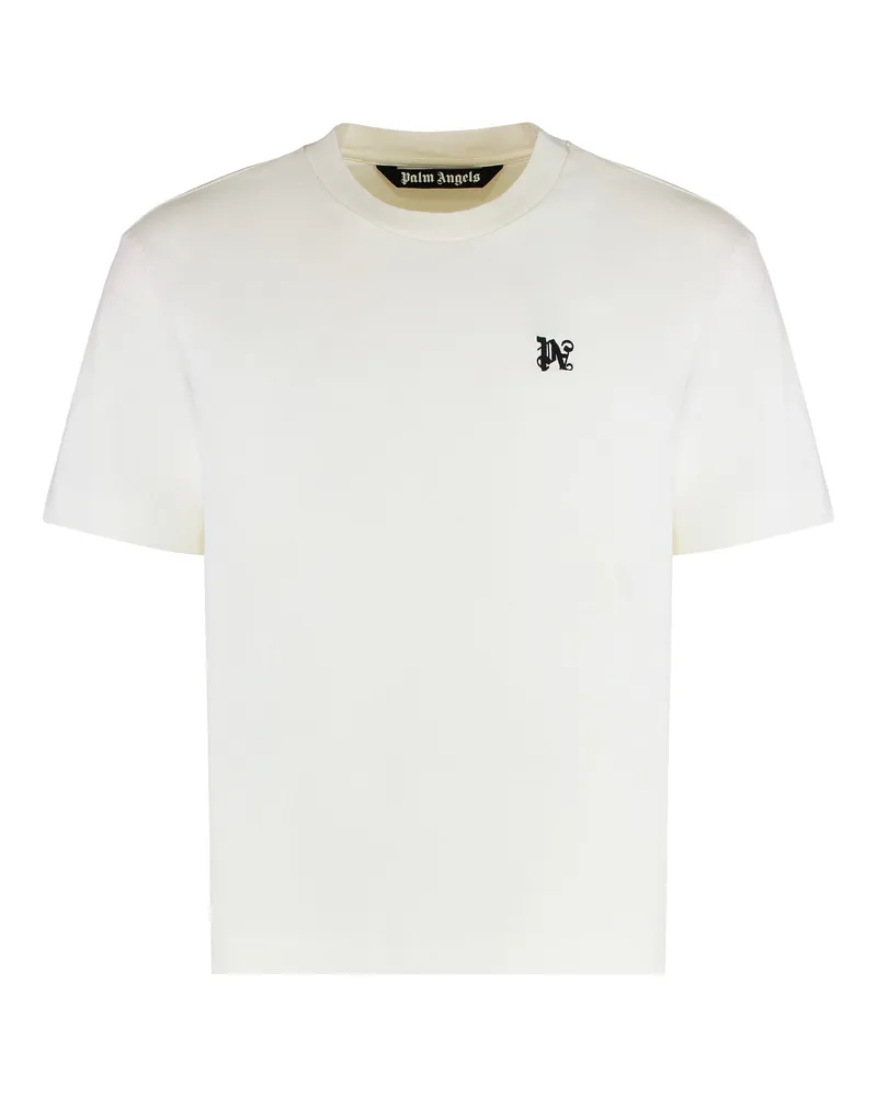 Palm Angels Men's Set Of Three Cotton Crew-Neck T-Shirts And Polos Multicolor