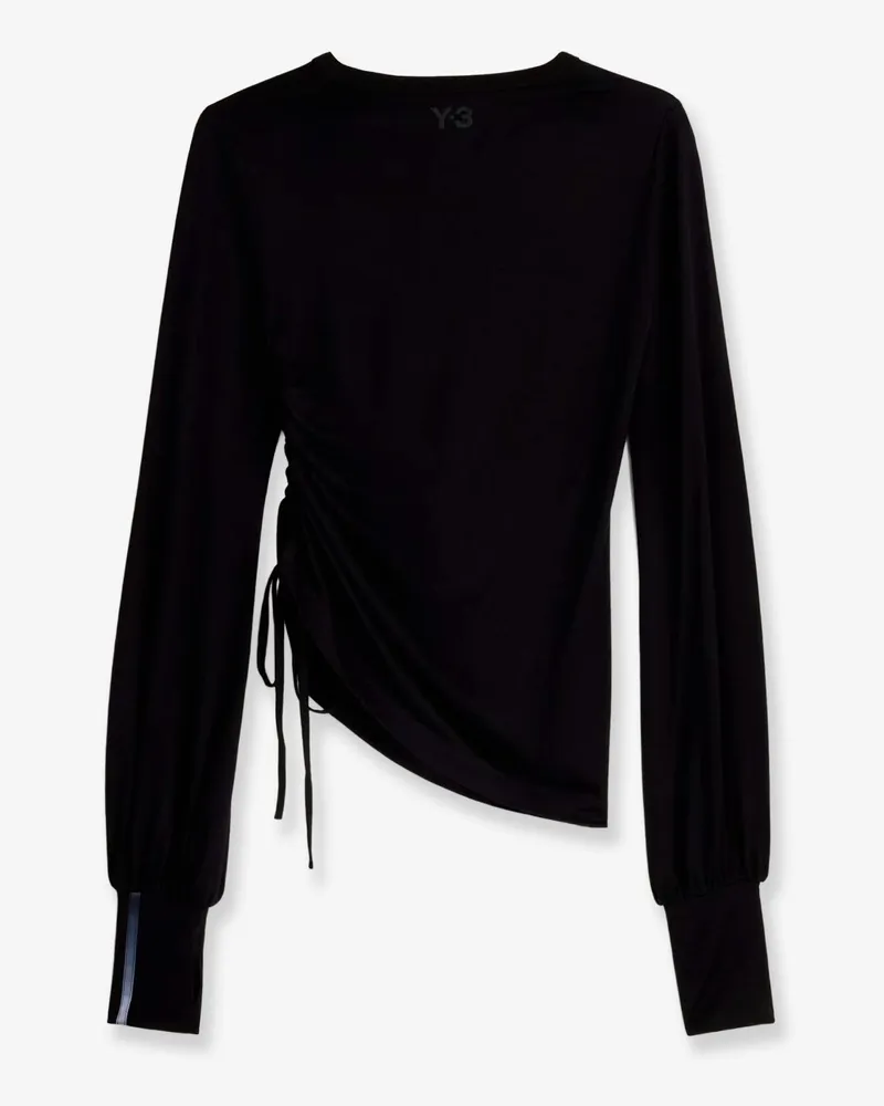 adidas Women's T-Shirt Wool With Iconic Stripes Black T-Shirts & Jerseys Black
