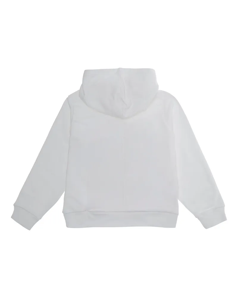 Marni Boys' Hoodie Unisex White Cotton Hoods & Sweatshirts White