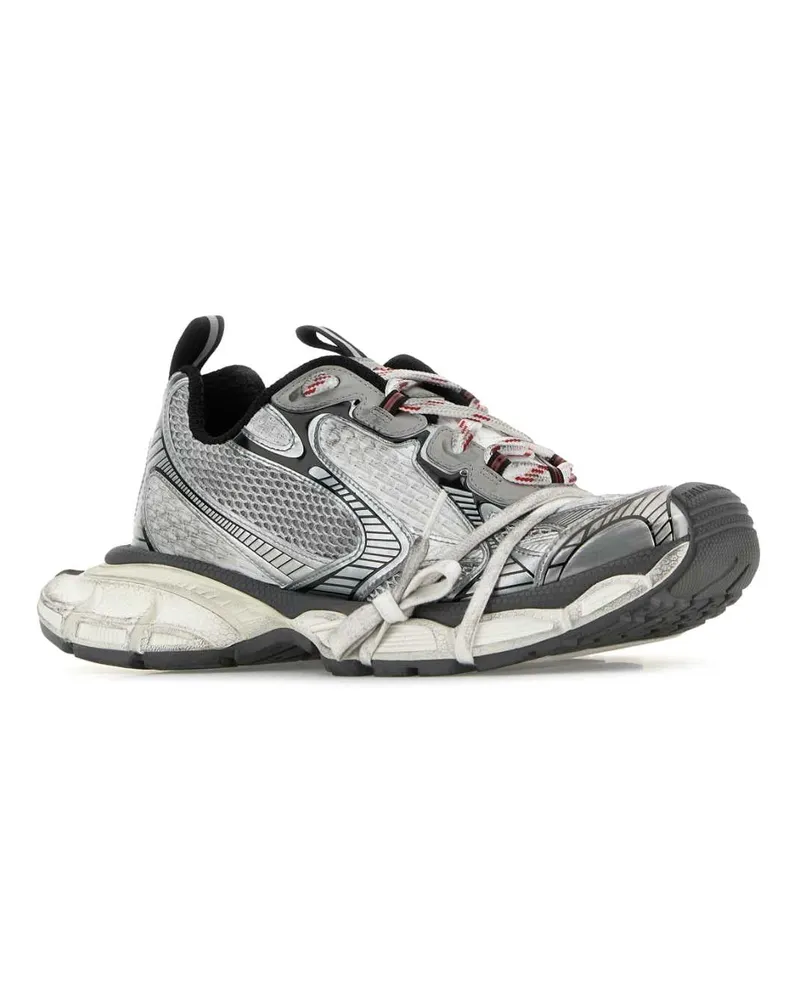 Balenciaga 734734w3xl5 1219 Greywhitered T Polyurethane Sneaker Gray