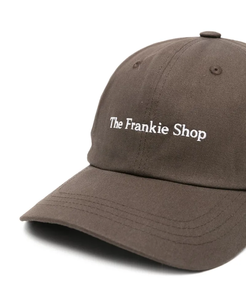 032c Logo-Embroidered Baseball Cap — Brown Brown