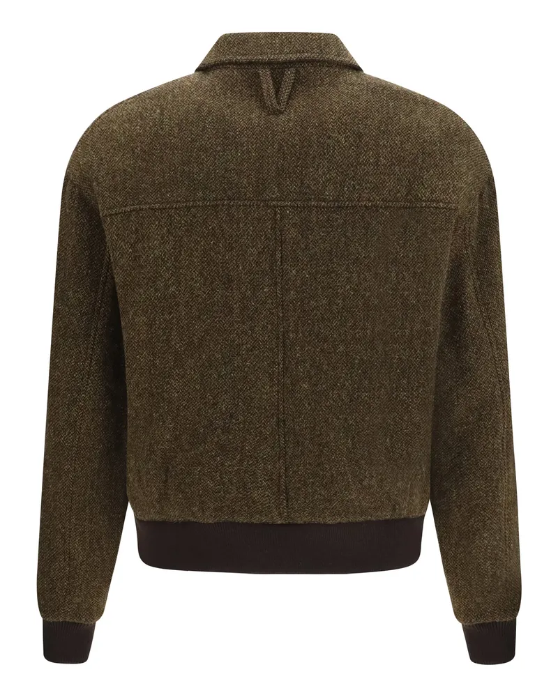 Valstar Men's Colin Bomber Padded Jacket Militare-Tabacco Militare/tabacco Brown
