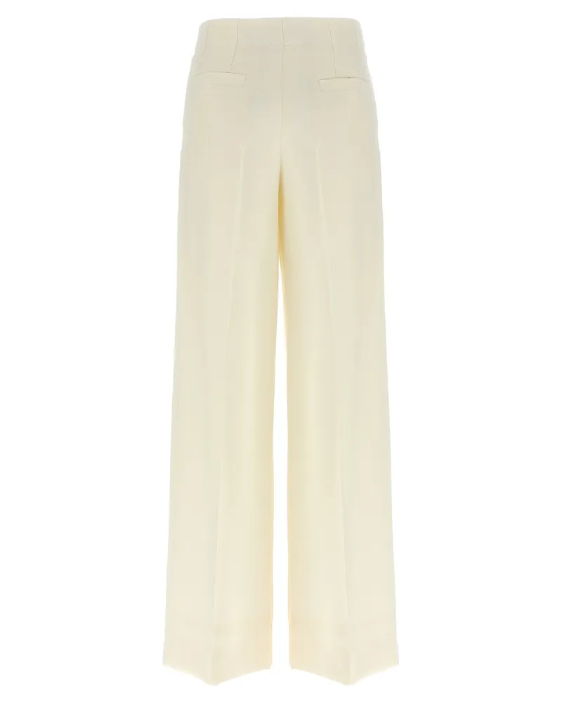 Brioni Camilla Trousers — Cream Cream
