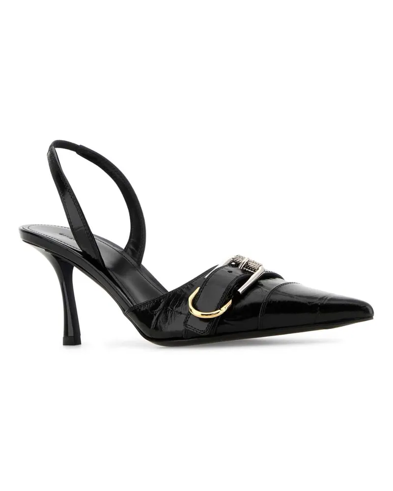 Givenchy Women's Black Leather Voyou Pumps Scarpe Con Tacco Black