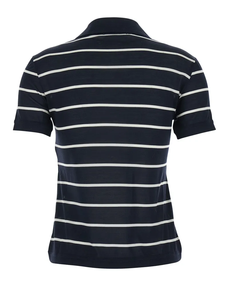 Max Mara Women Polo Shirt Bellico Black Silk T-Shirts & Jerseys Black