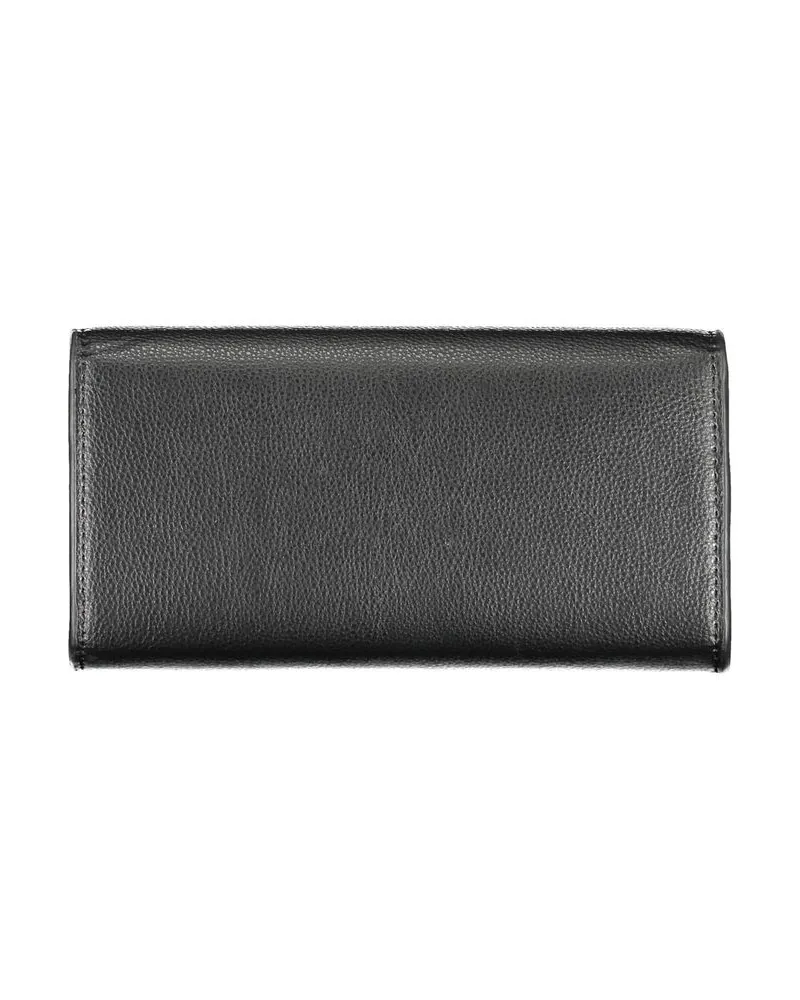 Tommy Hilfiger Polyurethane Wallet — Black Black