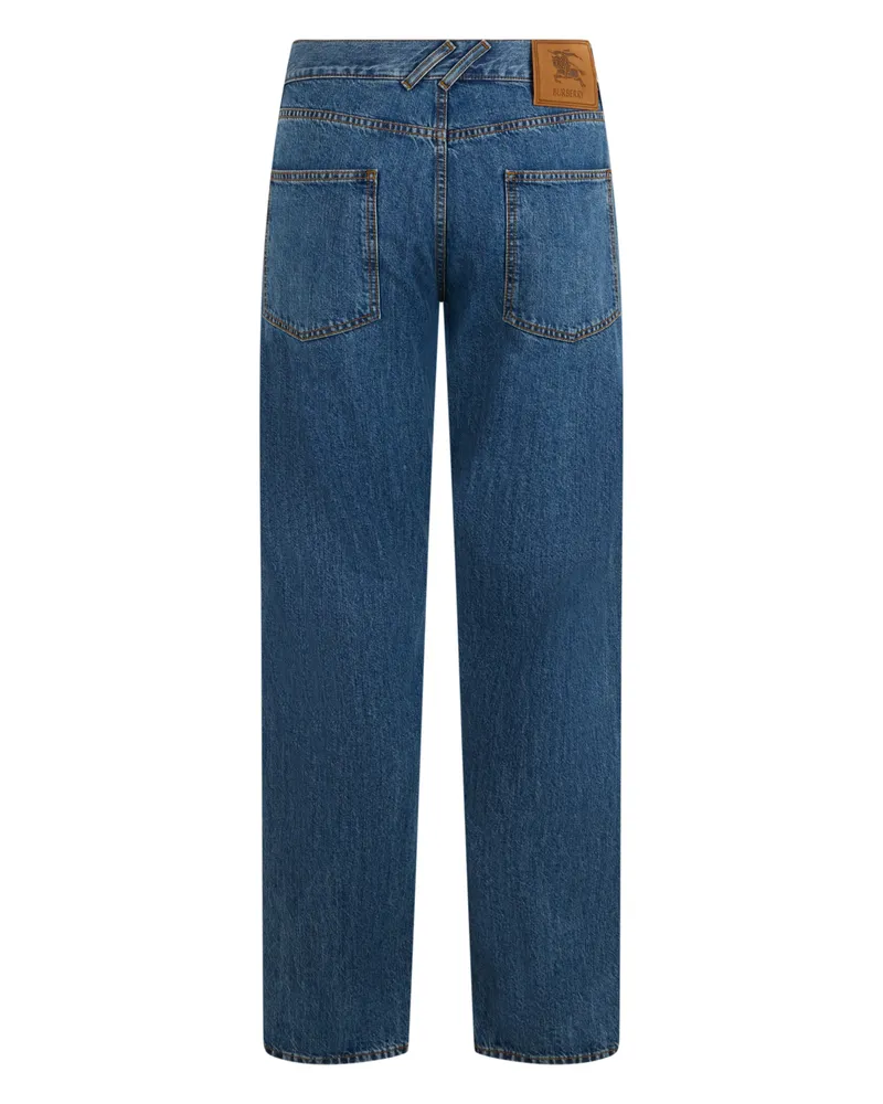 Burberry Straight Leg Jeans — Blue Blue