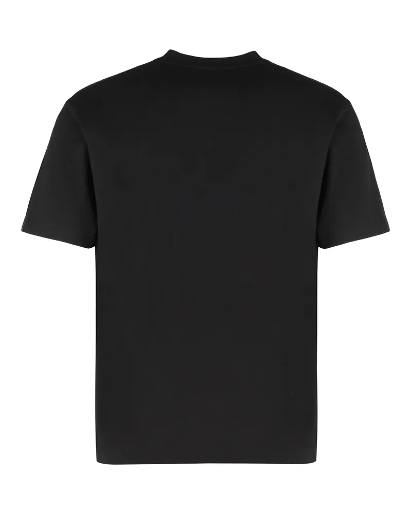 HUGO BOSS Cotton Logo T-Shirt — Black Black