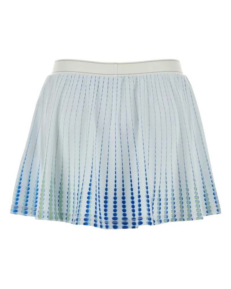 Casablanca Paris Women's Printed Stretch Jersey Pant-Skirt Dots Exterior: Polyester Elastane Gonne Blue