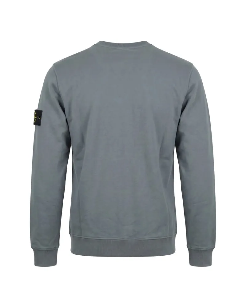 Stone Island Cotton Sweatshirt — Gray Gray