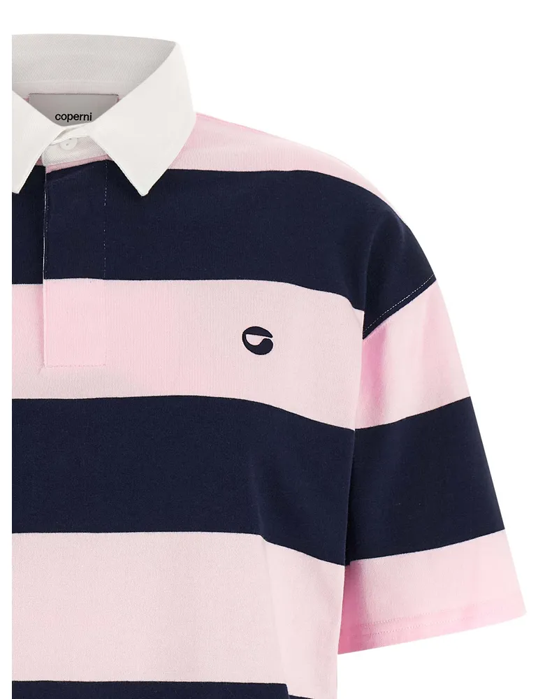 COPERNI Women's Multicolor Organic Cotton Polo Shirt Multicolor