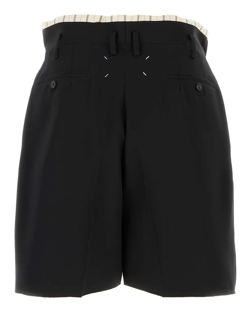 Maison Margiela S50mu0093m35693 900 Black Bermuda Short Black
