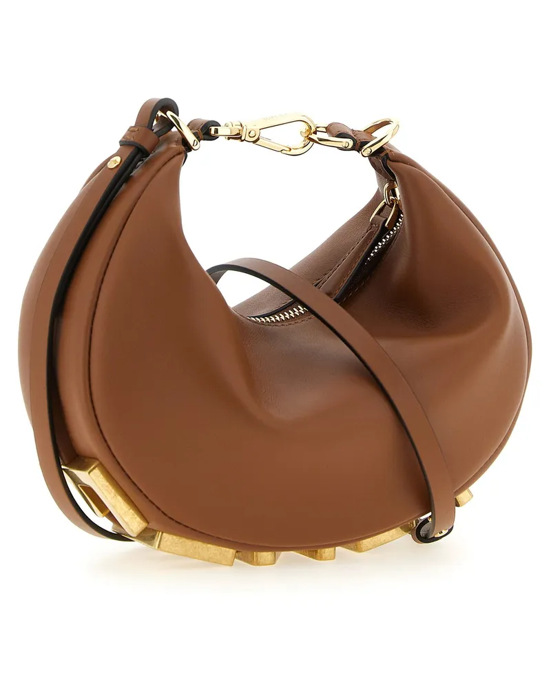 Fendi Fendigraphy Mini Bag — Brown Brown