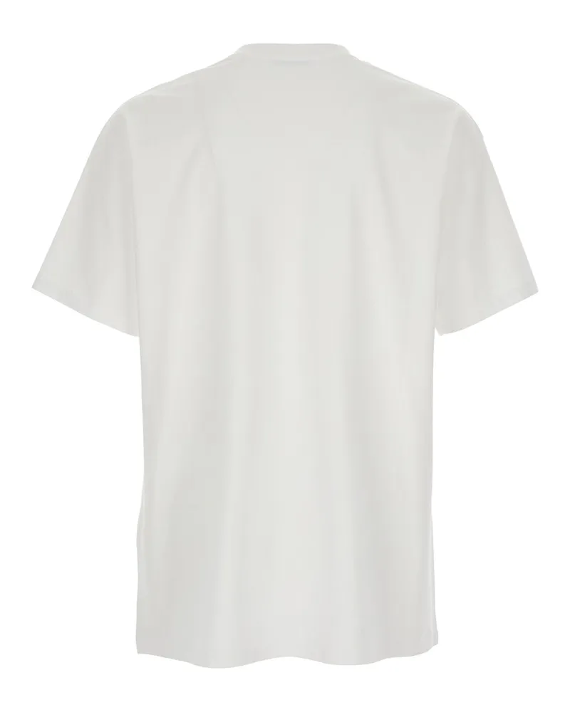 Givenchy Tone-on-Tone Logo Patch T-Shirt — White 