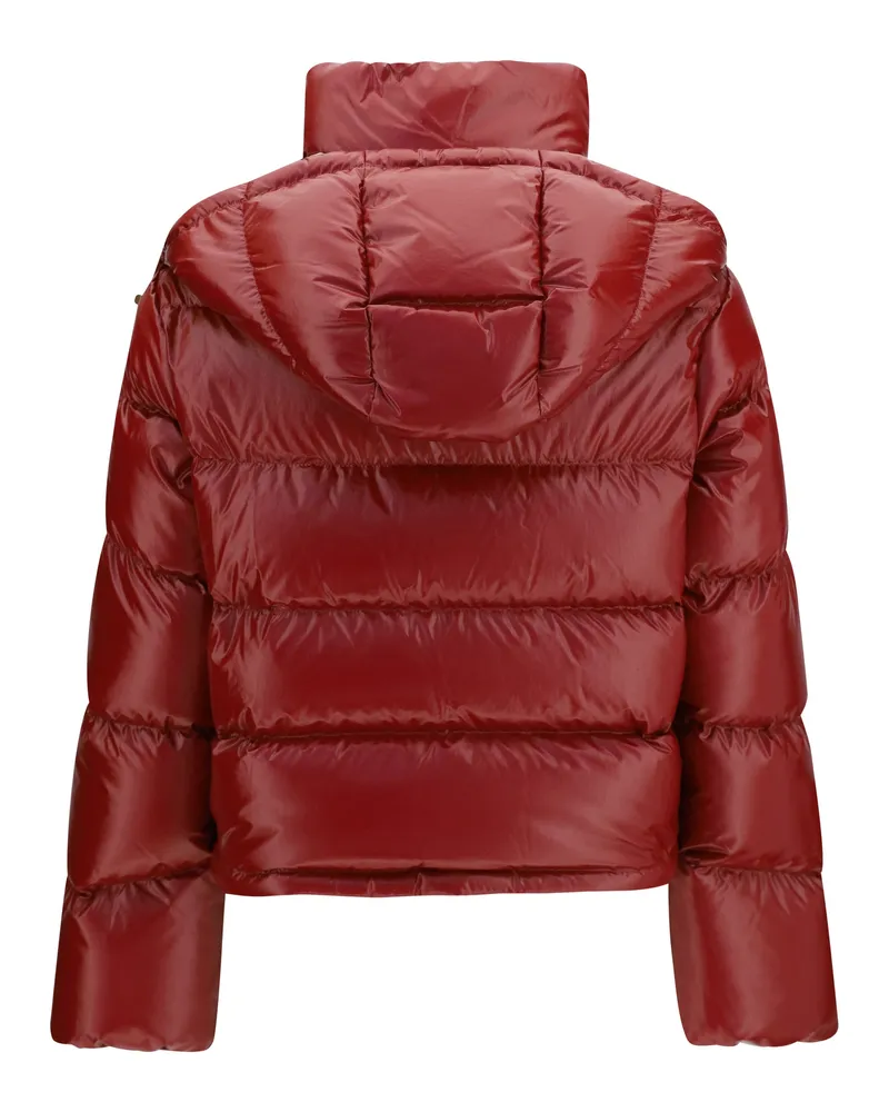 Moncler Women's Down Jacket Niveole Medium Red Inner: Goose 