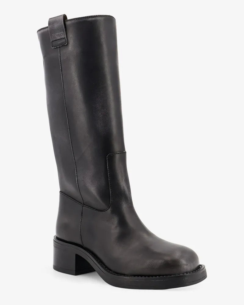 Alohas Women's Boots Sajan Black Leather Black