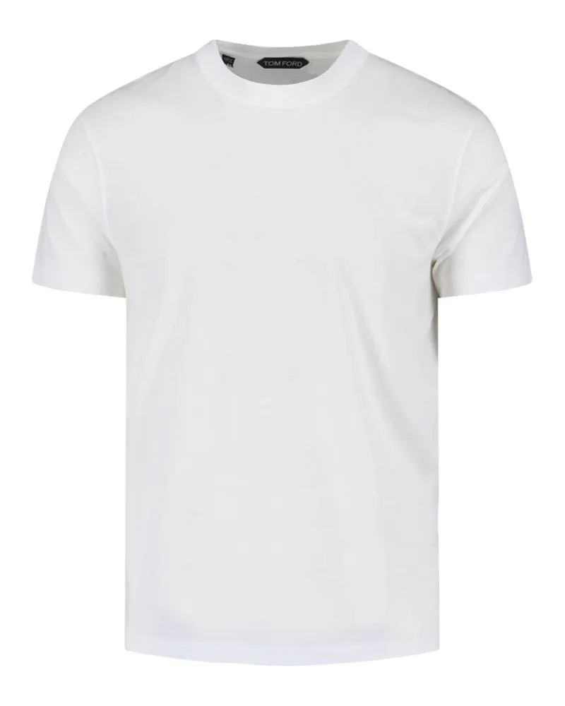Tom Ford Men's T-Shirts And Polos White Lyocell White