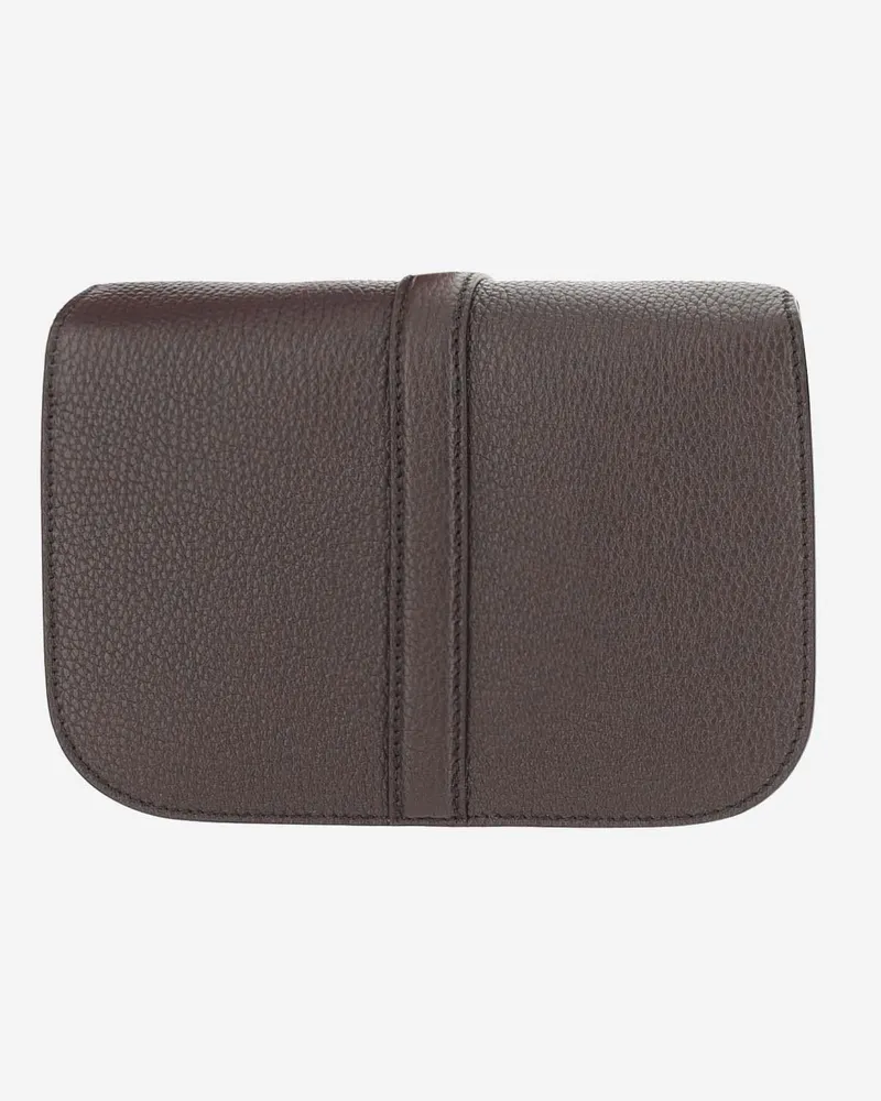 Gucci Men's Gg Shoulder Bag Beige Fabric Messenger Brown
