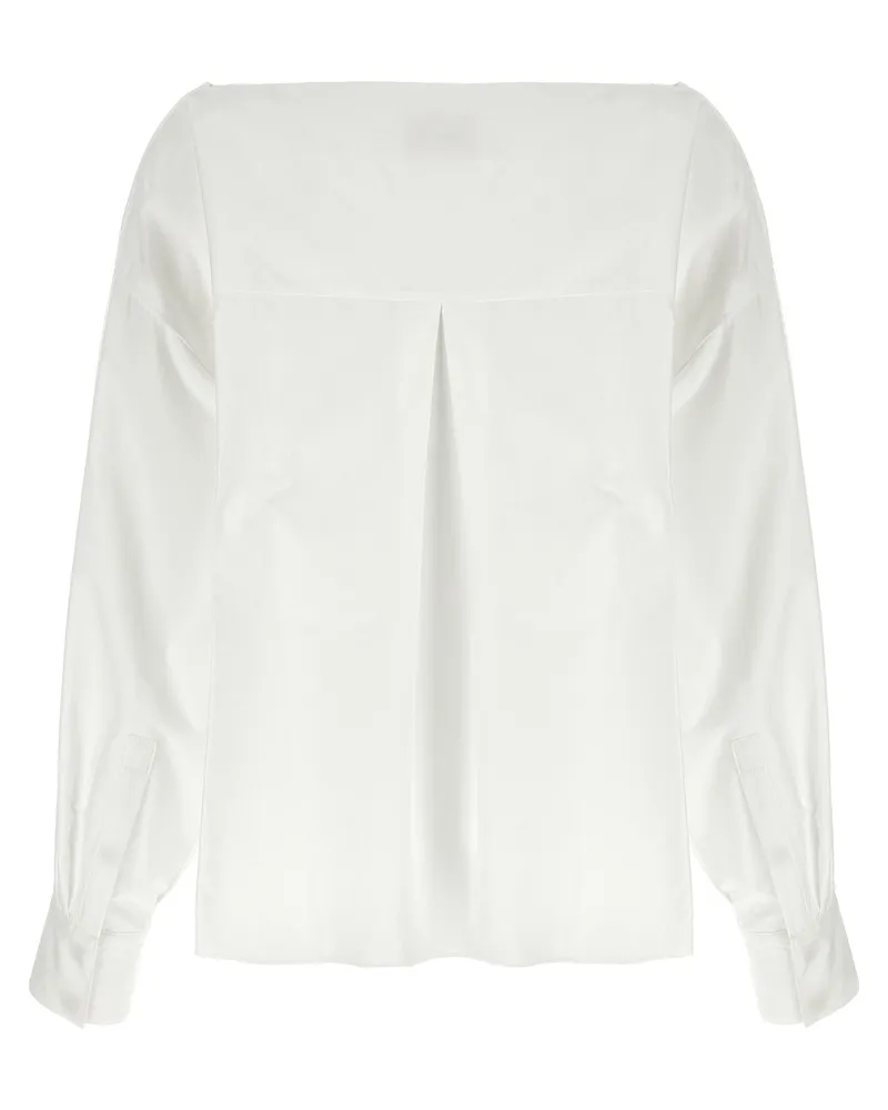 KHAITE Women's White Cotton Blouse White