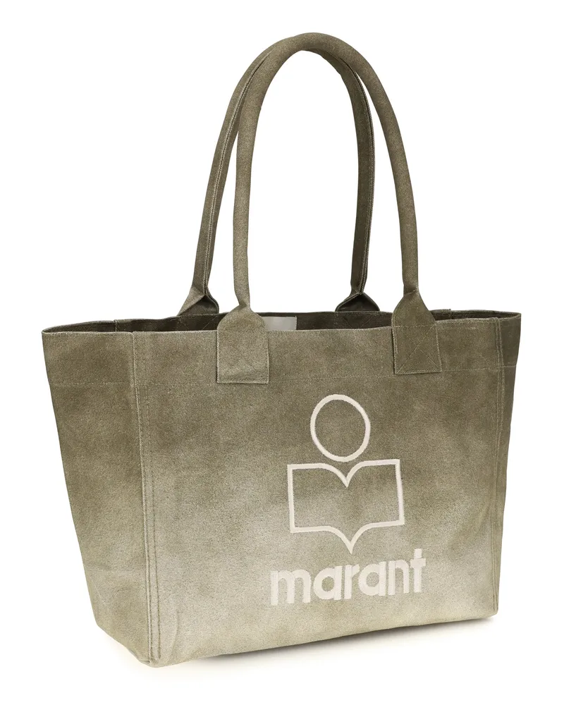 Isabel Marant Yenky Tote Bag — Khaki Khaki