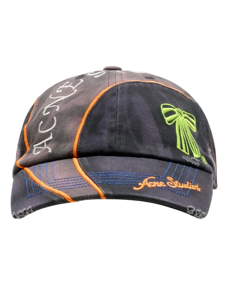 Acne Studios Unisex Cap -  Cotton Black Accessories Hats Black