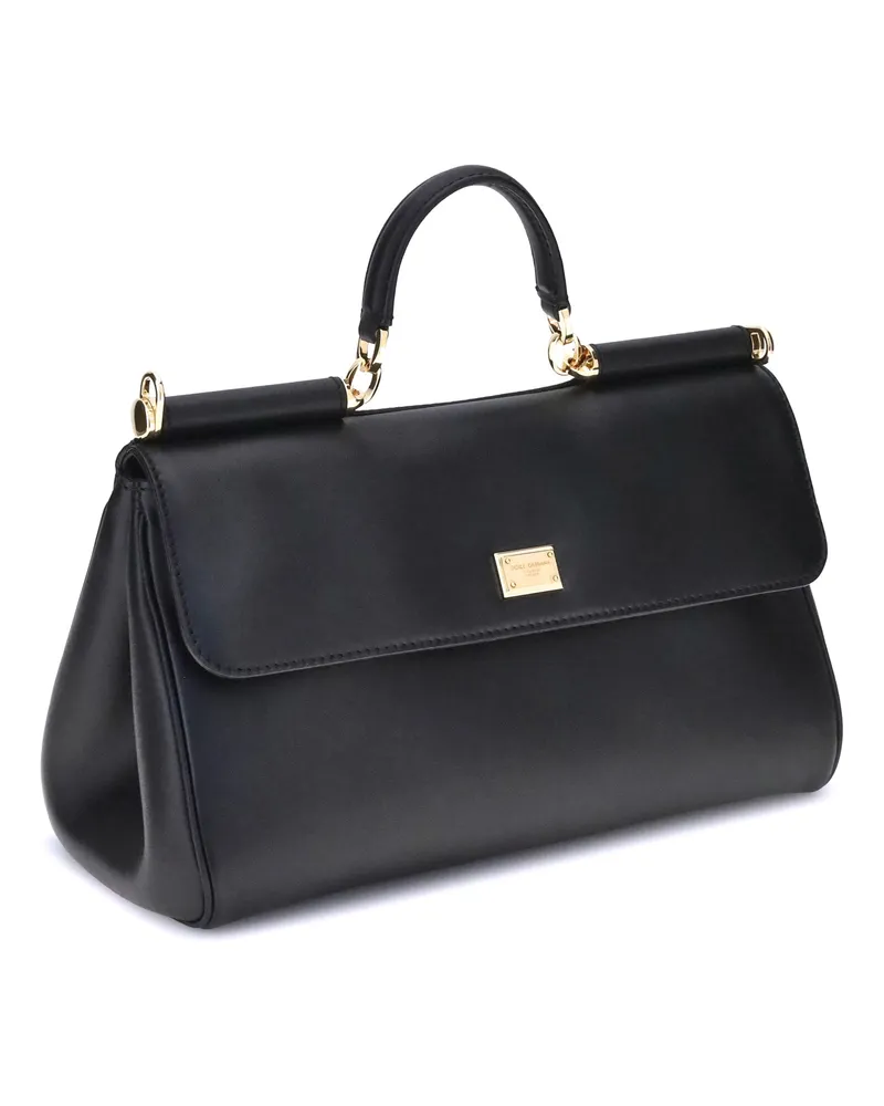 Dolce & Gabbana My Sicily Shoulder Bag — Black Black