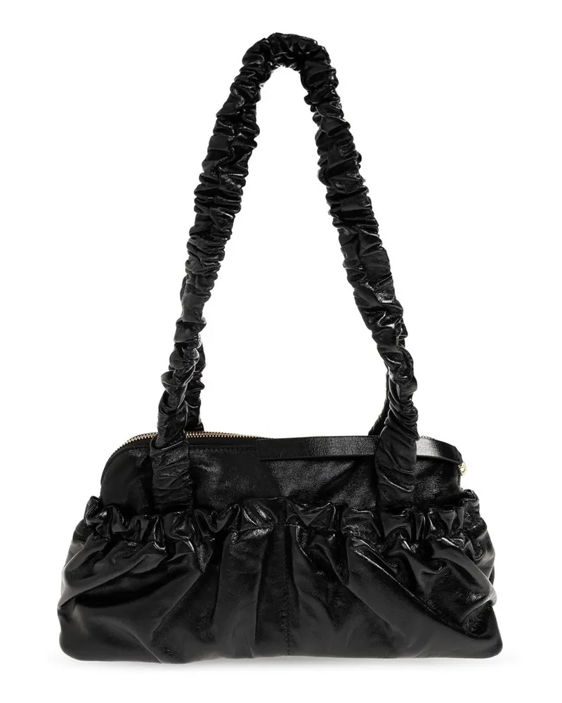 Marni Women's Shoulder Bag Gathered Black Black