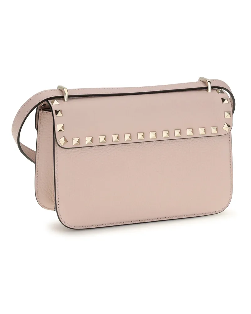 Valentino Garavani Rockstud Shoulder Bag — Pink Pink