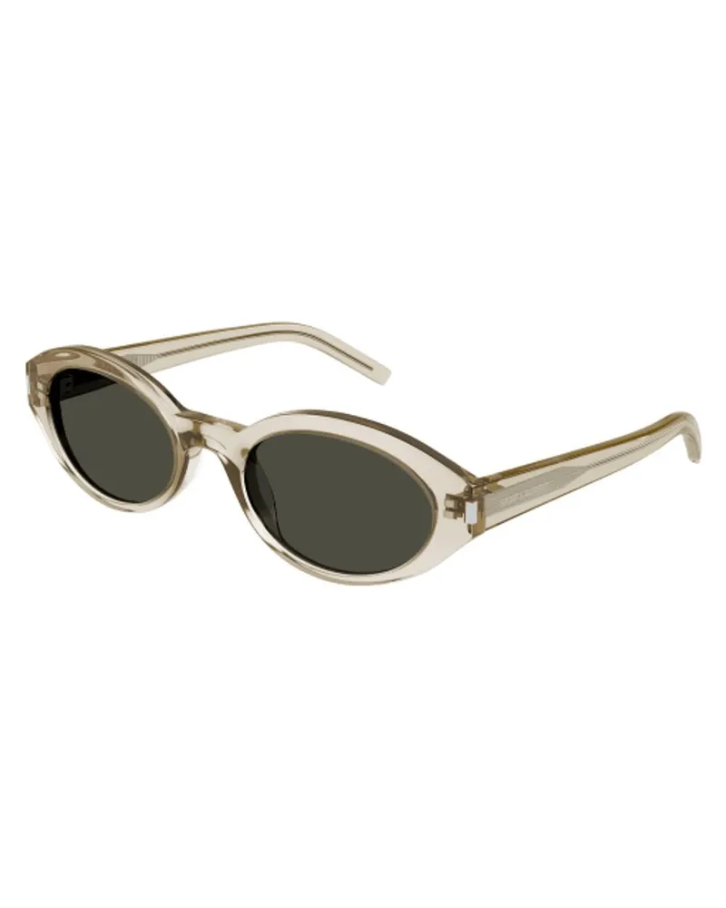 Saint Laurent SL567 Sunglasses — Beige Beige
