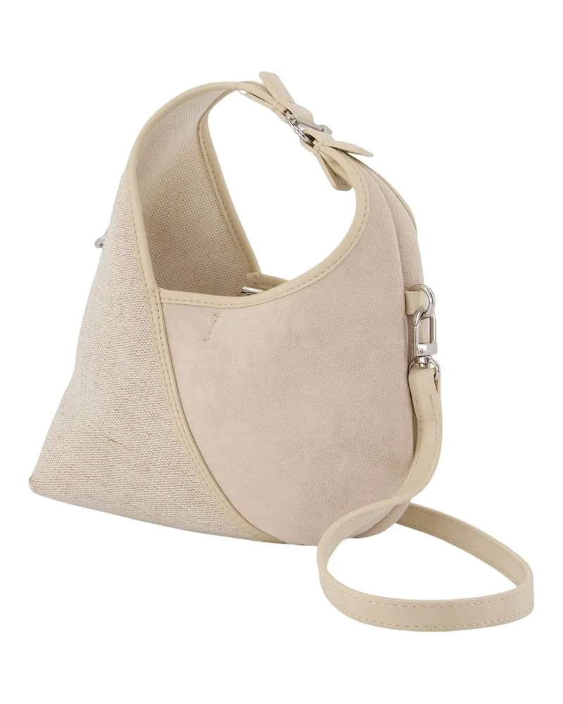 Samsøe & Samsøe Women's Sakaia Mini 16104 Purse - Samsøe Leather Beige Lambskin Bags Handbags-Purses Beige