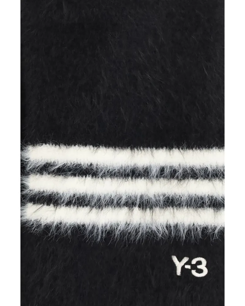 Y-3 Brushed Recycled Polyamide Scarf — Black Black