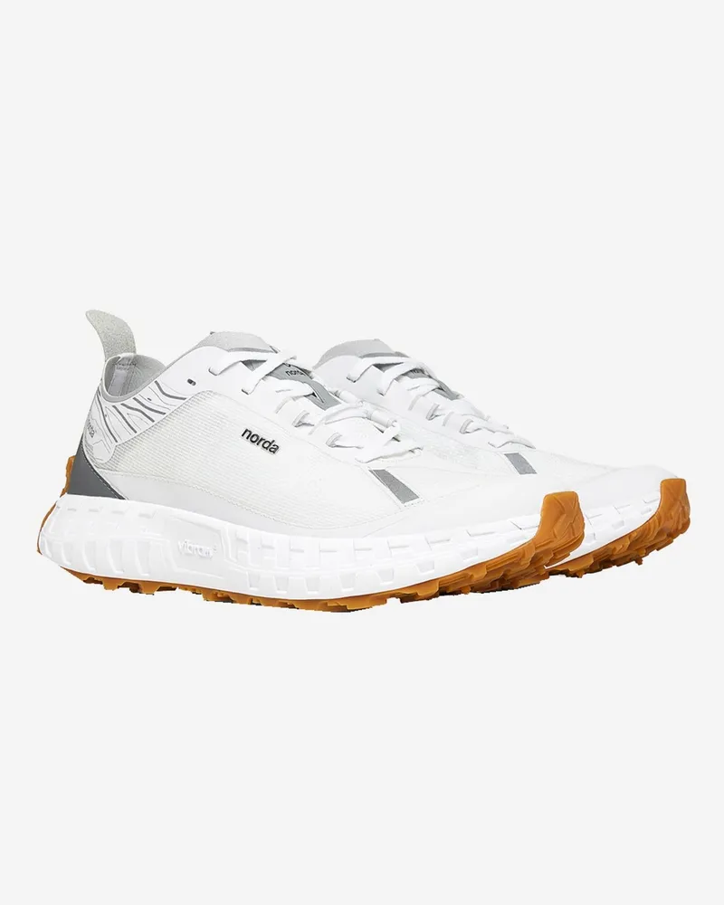 Norda Women's Sneakers 001a White Recycled Polyester Trainers White