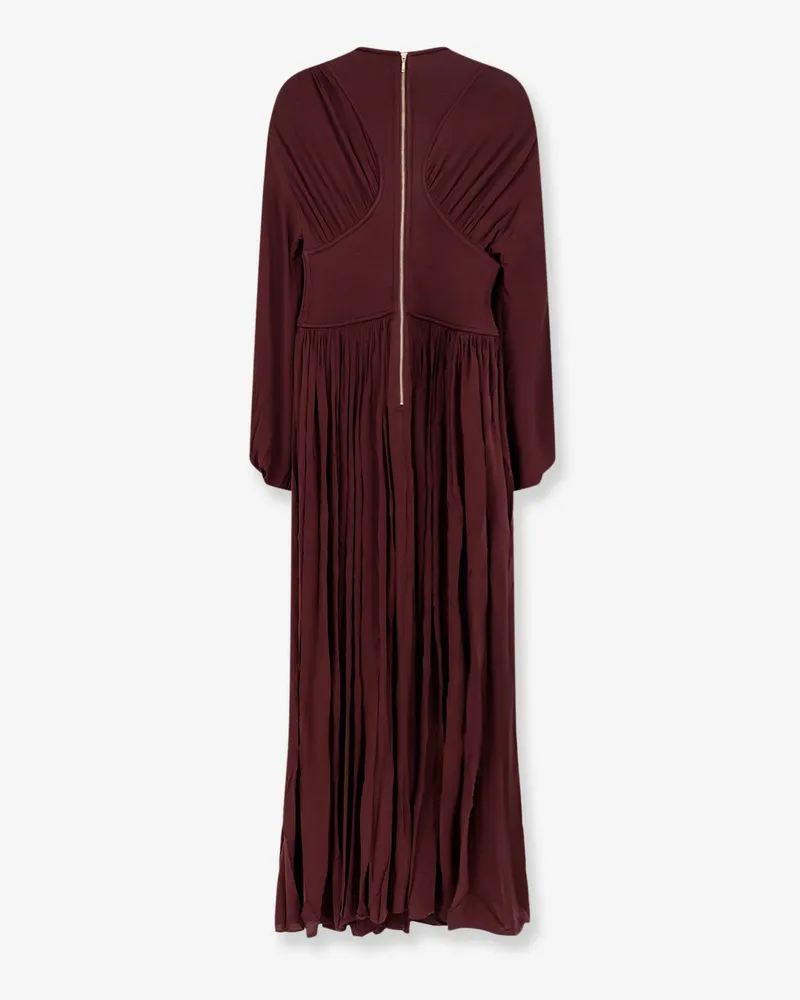 Zimmermann Women's Dress Luna Billow Red Stretch Viscose Red
