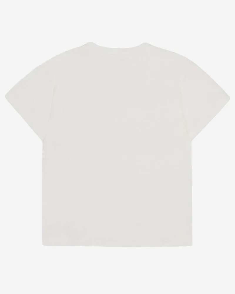 Gucci Logo-Print Cotton T-Shirt — White White